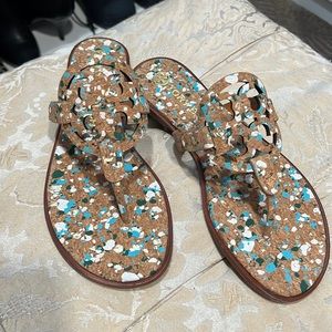 Tory Burch Muller Sandals, New!